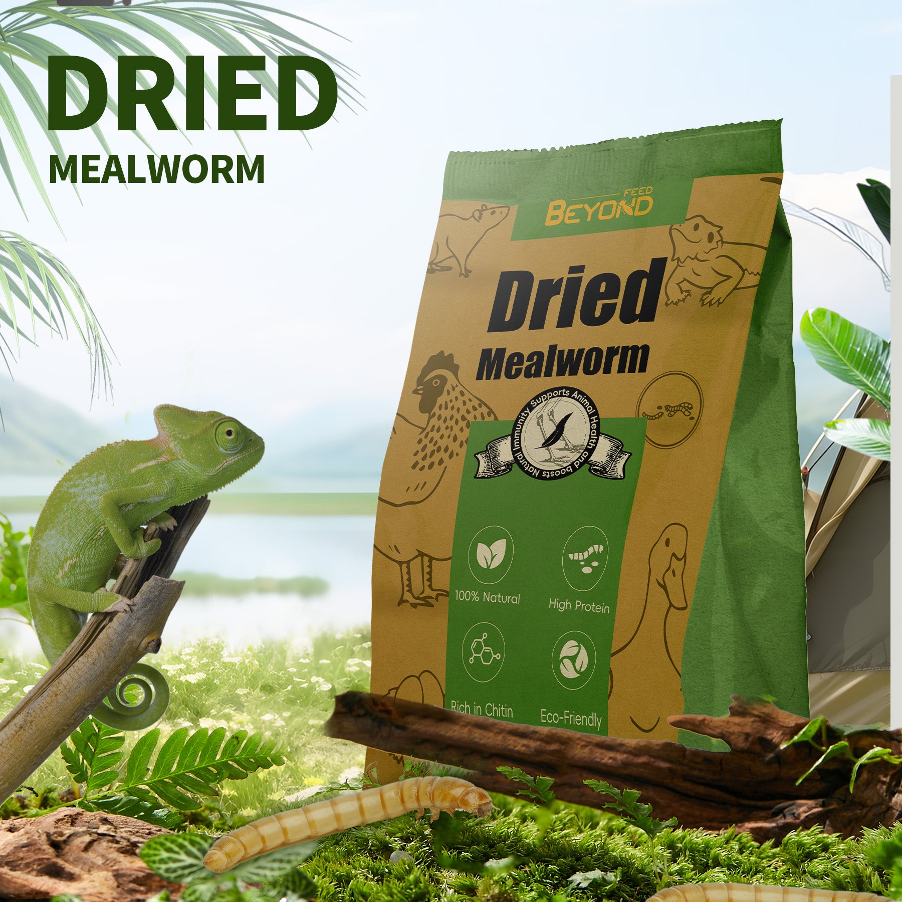 BeyondFeed™ Dried Mealworm